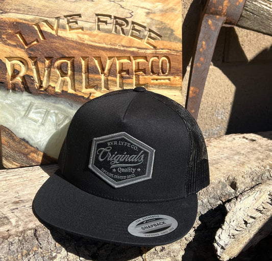 Originals Black Patch/Mesh SnapBack