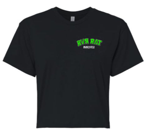 Rvr Rat Crop Tee