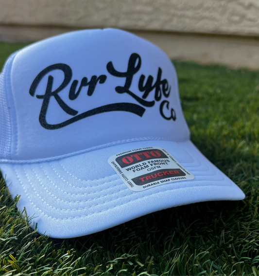 White Trucker Hat