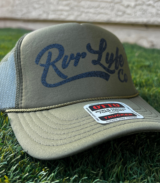 Military Green Trucker Hat