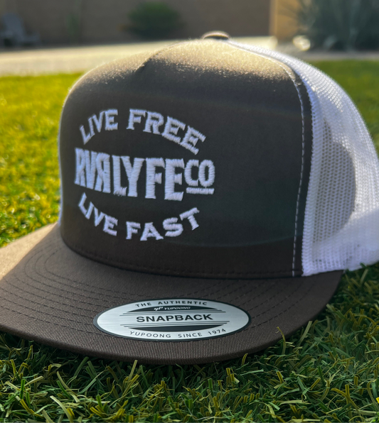 Brown/White OG SnapBack