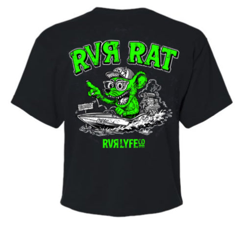 Rvr Rat Crop Tee