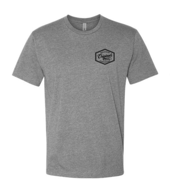 Gray/Black Originals Tee