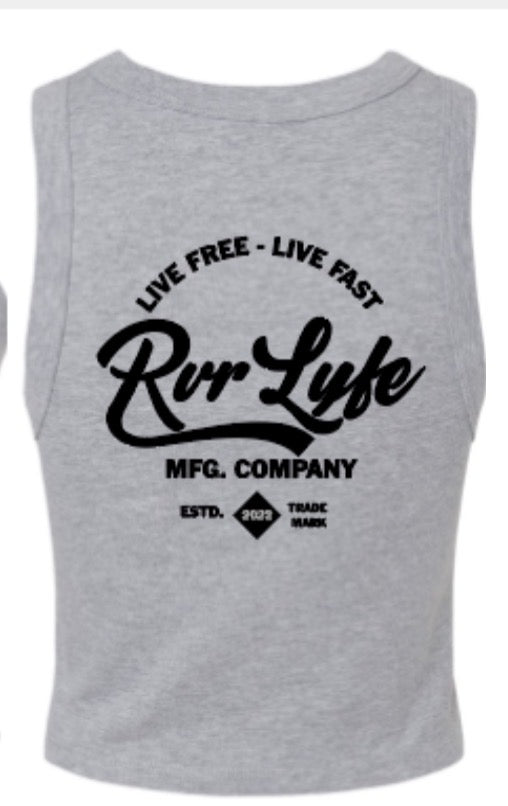 Grey Crop Tank