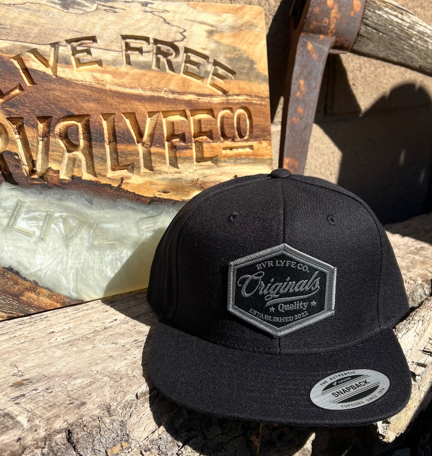 Originals Black Patch Hat