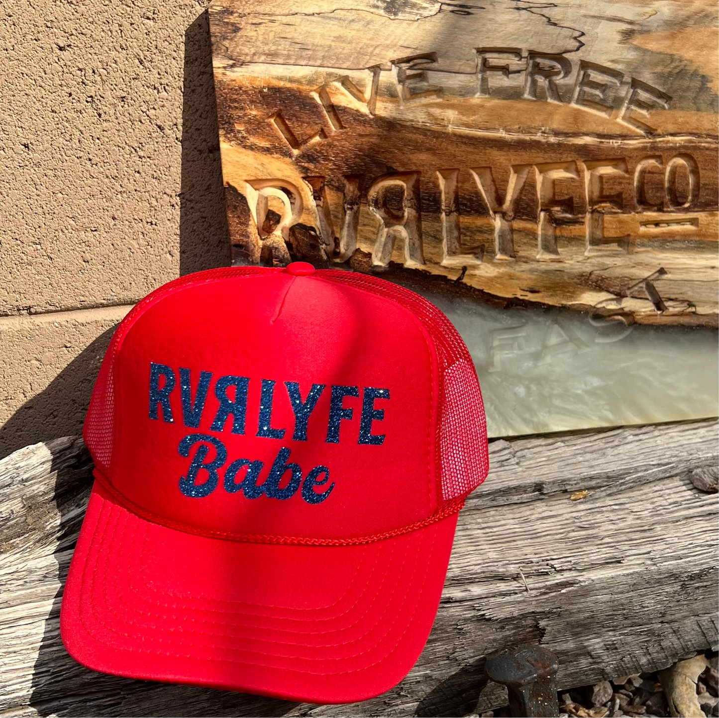 Red/Blue Trucker Hat
