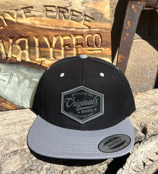 Originals Gray/Black Patch Hat