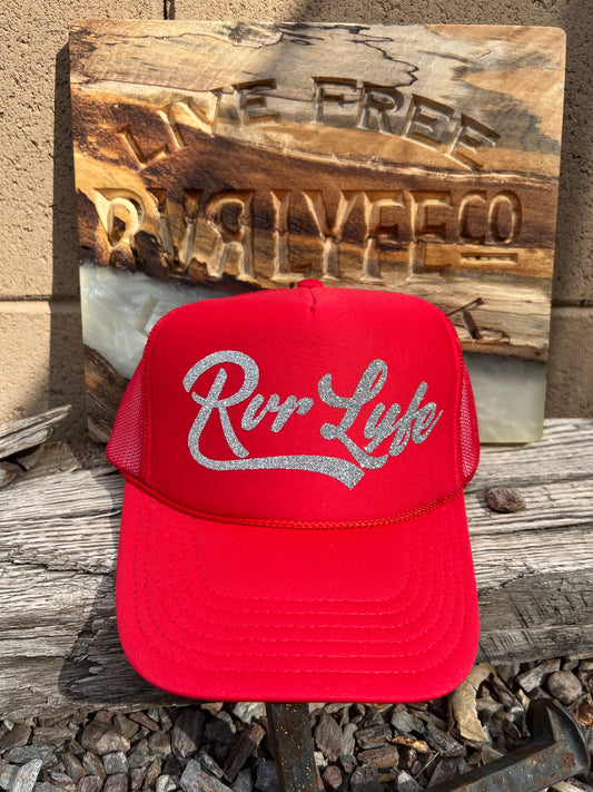 Red/Silver Trucker Hat