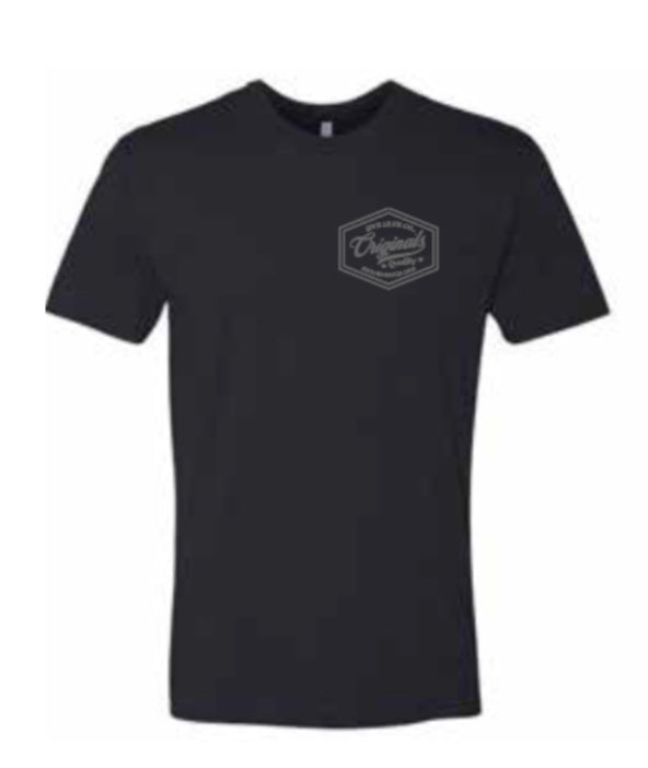 Black/Silver Originals Tee