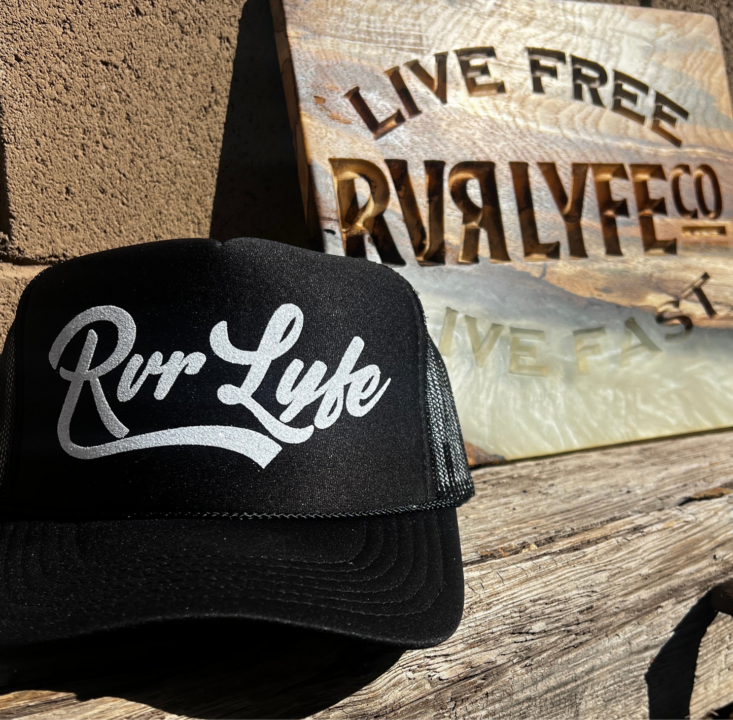 White/Black Trucker Hat
