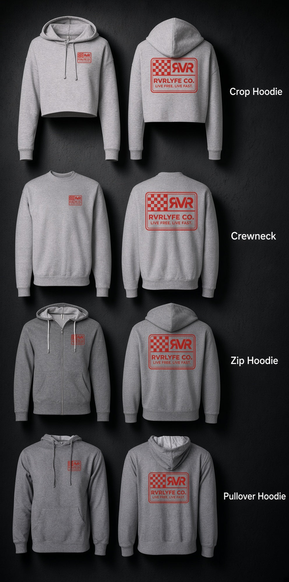 Preorder Grey/Red Checkered Seeaters