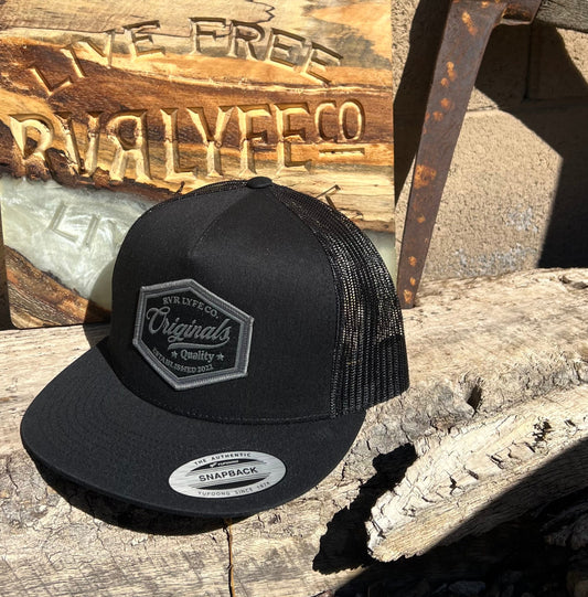 Originals Black Patch/Mesh SnapBack