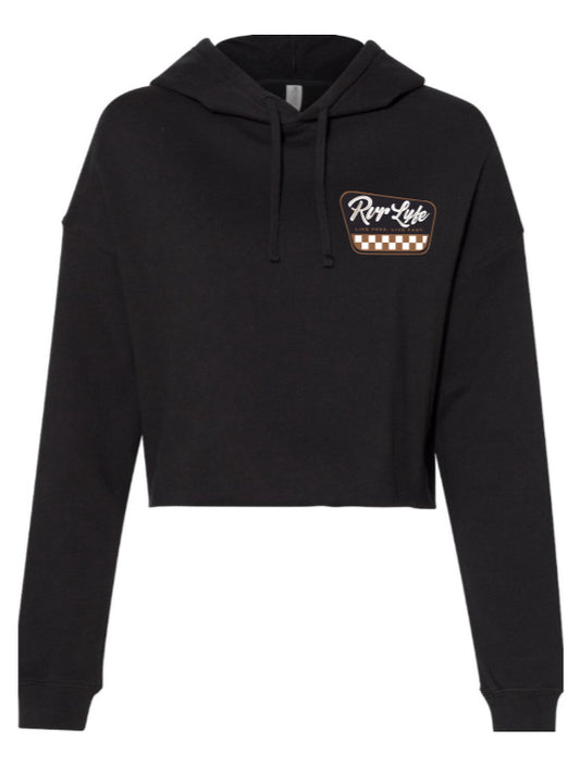 Checkered Crop Sweater