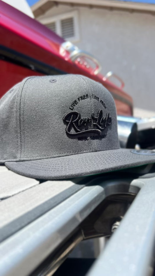 Gray & Black Trademark Hat