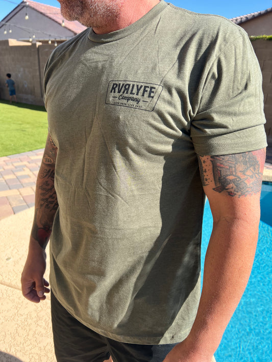 The Military Green Tee